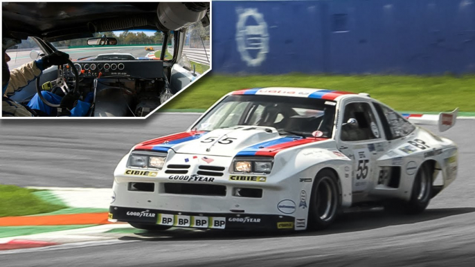 A Monza... in Monza: Chevrolet Monza IMSA w/ Nascar Sounding V8 Engine + OnBoard!