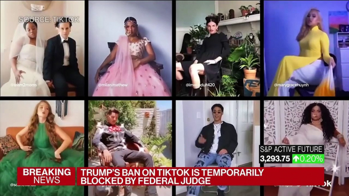 Trump’s TikTok Ban Temporarily Blocked by Federal Judge