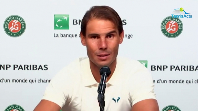 Roland-Garros 2020 - Rafael Nadal : "Tout ce que l'on peut dire, c'est merci à l'ATP, à Roland Garros, à l'US OPEN, à tout le monde grâce à qui on peut faire notre retour sur le circuit"