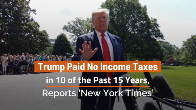 Trump's Revealed Taxes