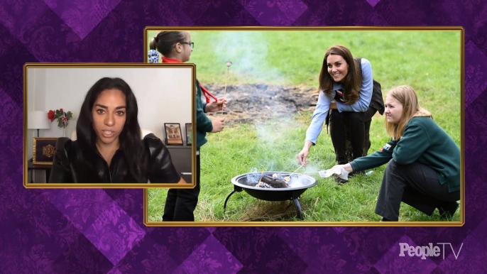 Recap of Kate Middleton Joining Scouts to Roast Marshmallows Around the Campfire