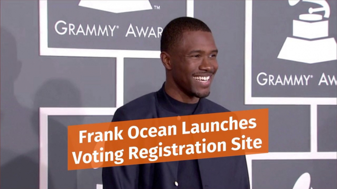 Frank Ocean Wants You To Vote