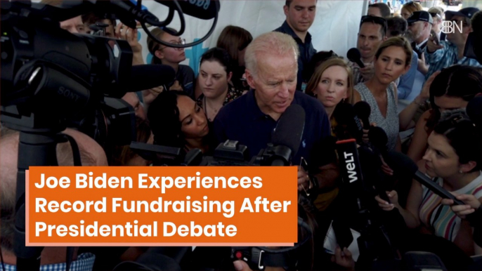 Joe Biden Gets Big Check After His Big Debate
