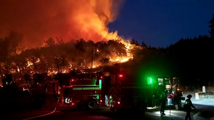 Wildfires - new blaze in wine country  forces evacuations