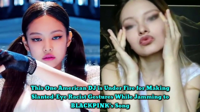 This One American DJ is Under Fire for Making Slanted-Eye Racist Gestures While