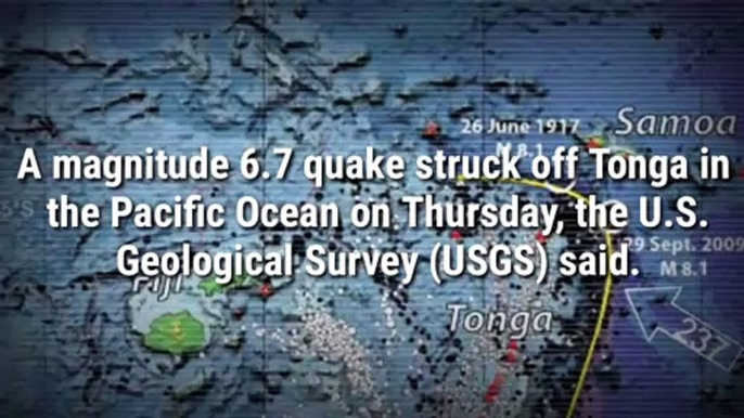 tonga earthquake today - 6.4 Magnitude Earthquake Near Tonga In Pacific Ocean