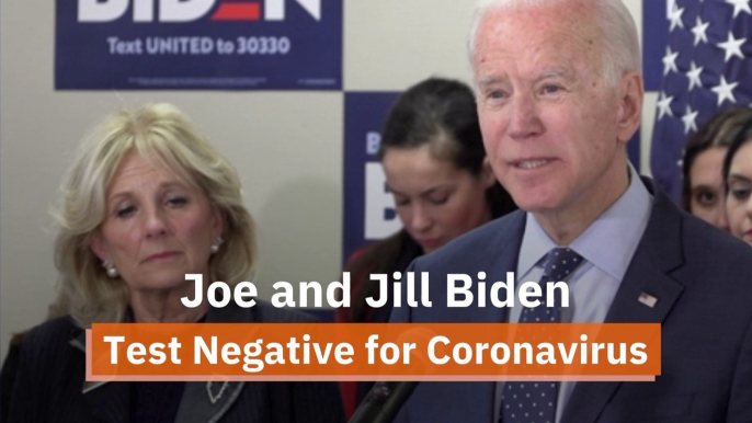 Joe Biden Tests Negative