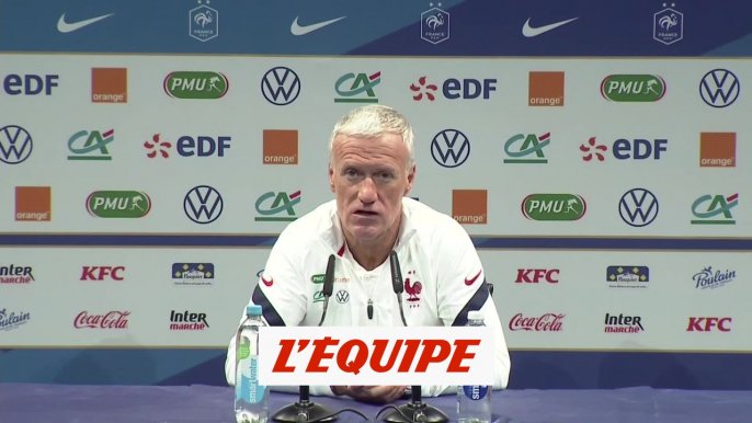 Deschamps : «Giroud a su miser sur ses points forts» - Foot - Bleus