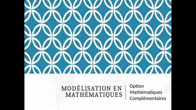 Modélisation en Mathématiques Complémentaires