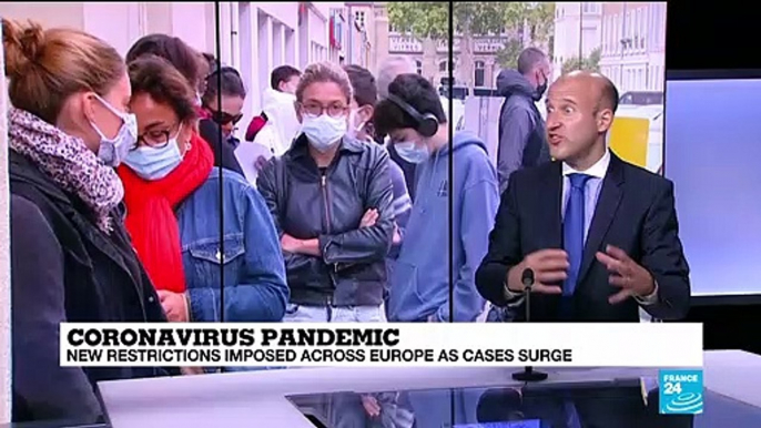 Coronavirus pandemic: New restrictions imposed across Europe as cases surge