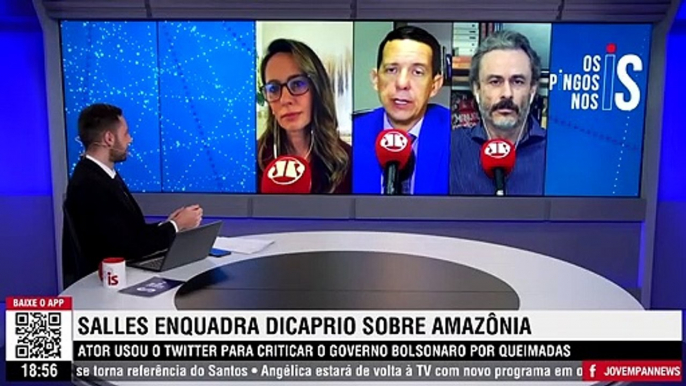 Jose Maria Trindade-Periodista ""bolsominion", bolsonarista comenando un video que difundió el ministro de medio ambiente de Bolsonaro, Ricardo Salles