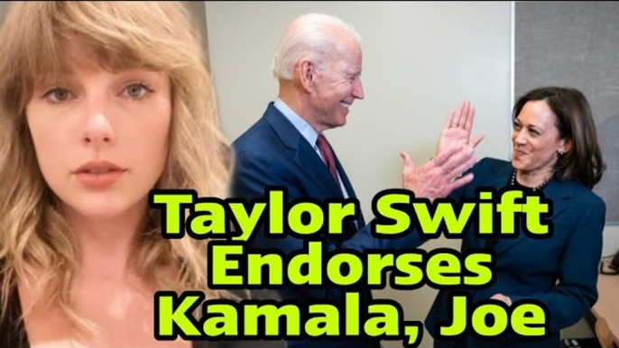 Taylor Swift Endorses Joe Biden, Kamala Harris