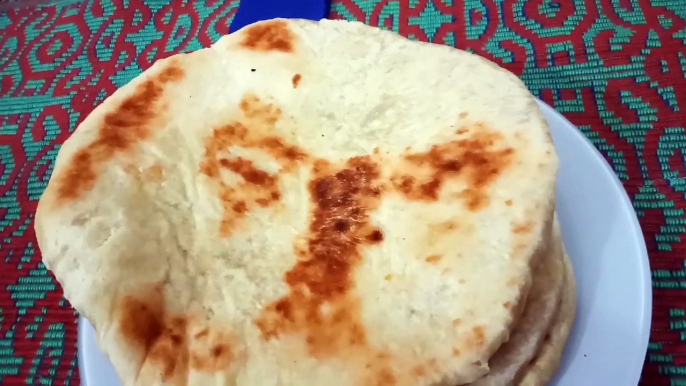 Easy Soft Naan Recipe Without Ovenনান তৈরির সহজ রেসিপি চুলায় তৈরি নান,Naan Recipe