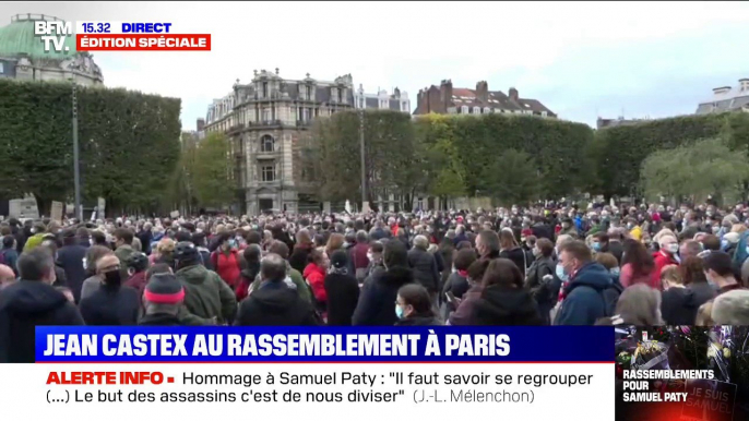 Attentat de Conflans-Sainte-Honorine: plusieurs centaines de personnes rassemblées à Lille en hommage au professeur