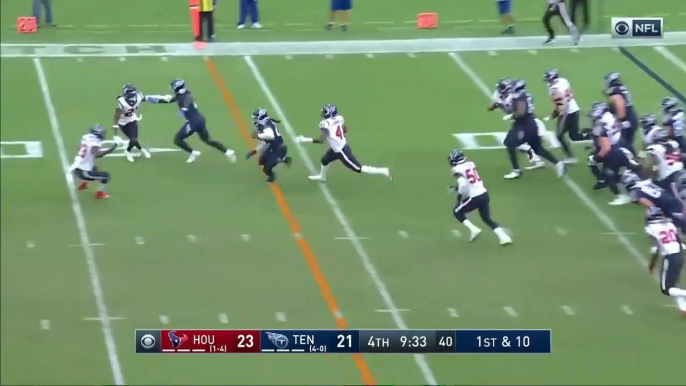 Derrick Henry's MONSTER 94-Yard Touchdown Run against the Texans