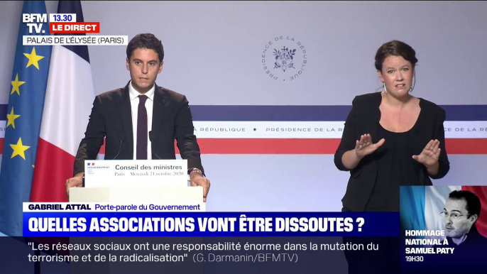 Gabriel Attal sur l'attentat de Conflans-Sainte-Honorine: "Le mal a été nommé: c'est l'islamisme politique", a déclaré le Prédisent