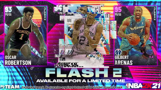 NBA 2K21 - MyTEAM Flash 2 Pack