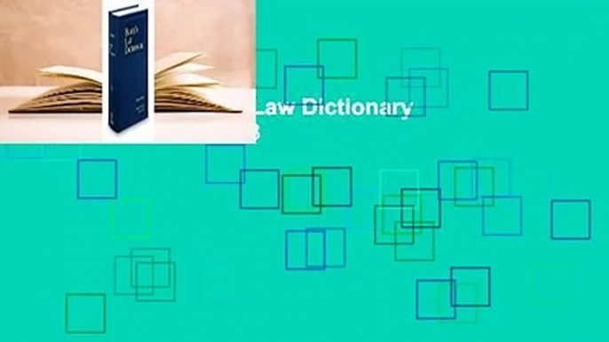 Full E-book  Black's Law Dictionary  Best Sellers Rank : #3