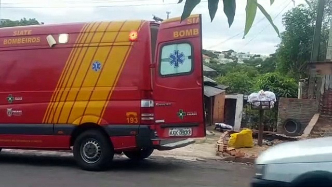 Idoso de 72 anos é socorrido no Bairro Pioneiros Catarinenses