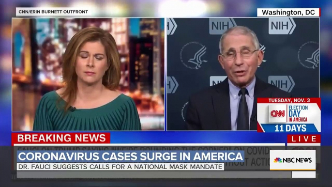 Coronavirus Cases Surge In US As Dr. Anthony Fauci Suggests National Mask Mandate - Sunday TODAY