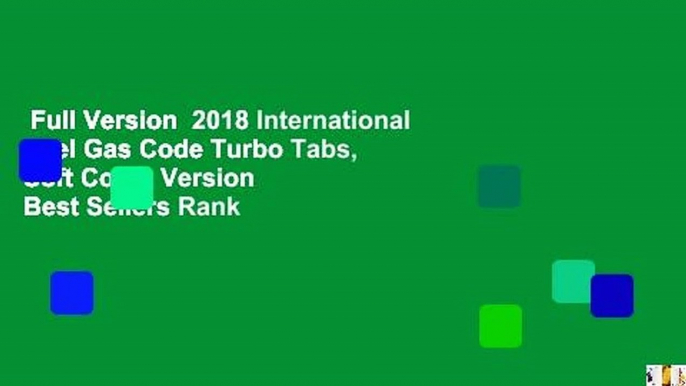 Full Version  2018 International Fuel Gas Code Turbo Tabs, Soft Cover Version  Best Sellers Rank