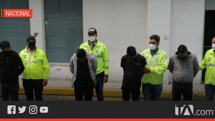 Policía desarticula banda dedicada al robo de personas