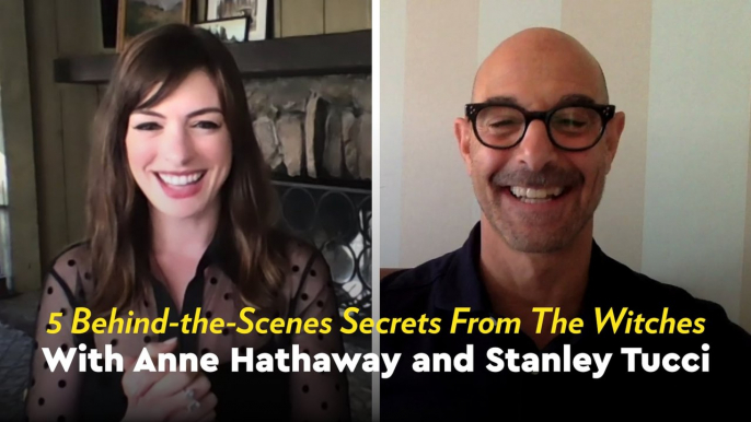 Anne Hathaway and Stanley Tucci on Reuniting Once Again With an Iconic Soup Scene in The Witches