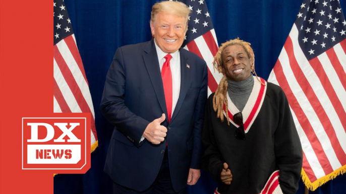 Lil Wayne Endorses Donald Trump & Touts His Platinum Plan At The White House