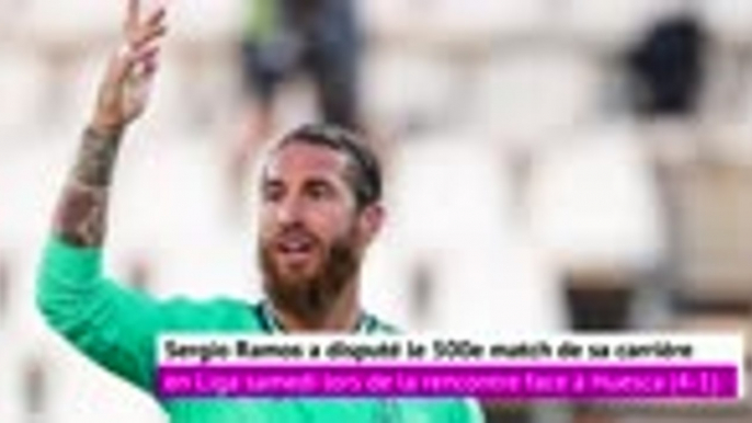 Real Madrid - Sergio Ramos, le cap des 500 matches en Liga