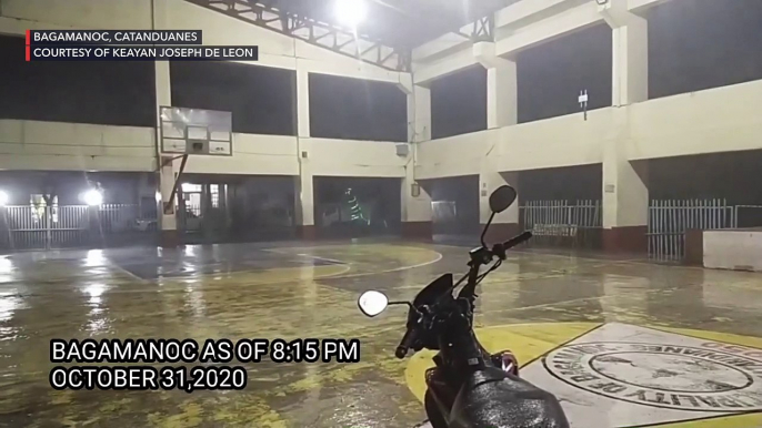 WATCH: Strong winds in Catanduanes as #RollyPH threatens Bicol region