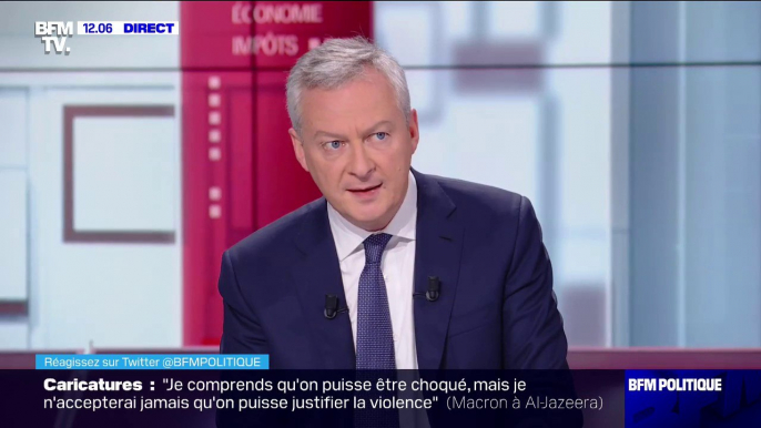 Bruno Le Maire annonce que le chiffre d'affaires réalisé par le retrait commande sera uniquement pour les commerçants