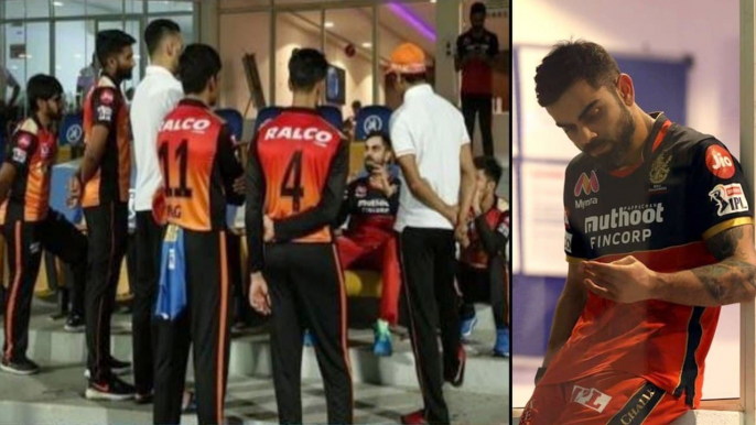 IPL 2020,RCB vs SRH : Virat Kohli Gives Suggestions To Sunrisers Hyderabad Players