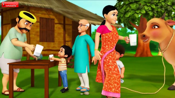 Lalaji Aur Gaay Kids Song - Hindi Rhymes for Children - Infobells