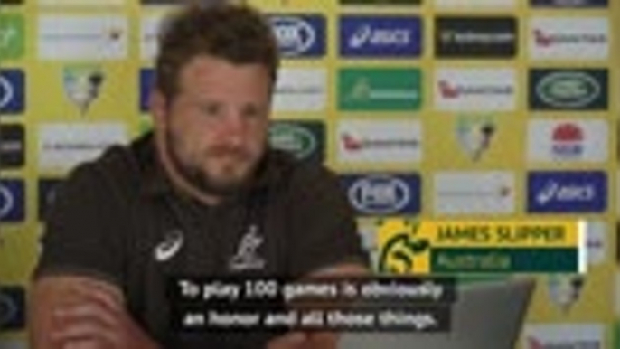 RUGBY UNION: Rugby Championship: Slipper desperate to mark 100th Wallabies Test with a win