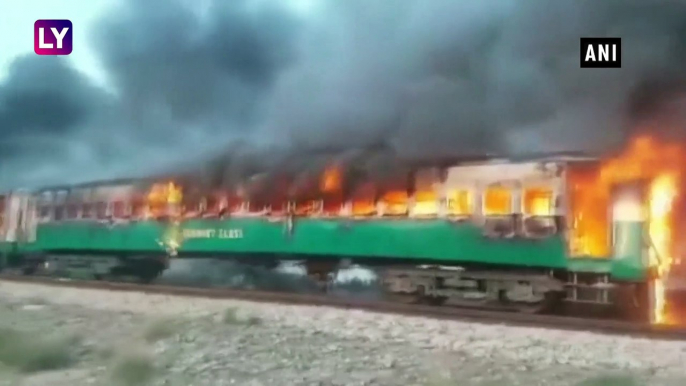 Pakistan Train Fire: Over 70 killed & Several Injured After Fire Breaks Out In Tezgam Express