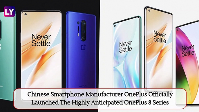 OnePlus 8 Series 5G Smartphones With A 48MP Quad Rear Camera Setup Launched in India; Check Prices, Variants, Features & Specifications