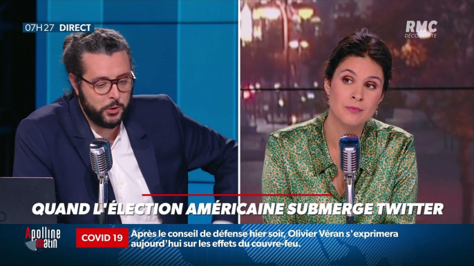 #Magnien, la chronique des réseaux sociaux : Quand l'élection américaine submerge Twitter - 05/11