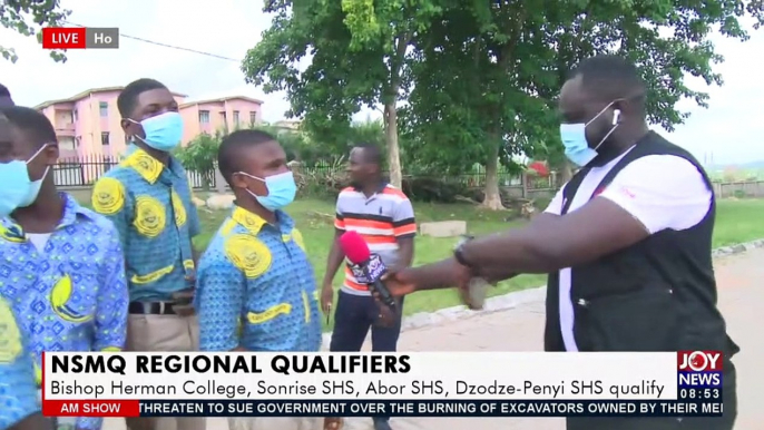 NSMQ 2021: Bishop Herman College, Sonrise SHS, Abor SHS, Dzodze-Penyi SHS - AM Show on Joy News (28-5-21)