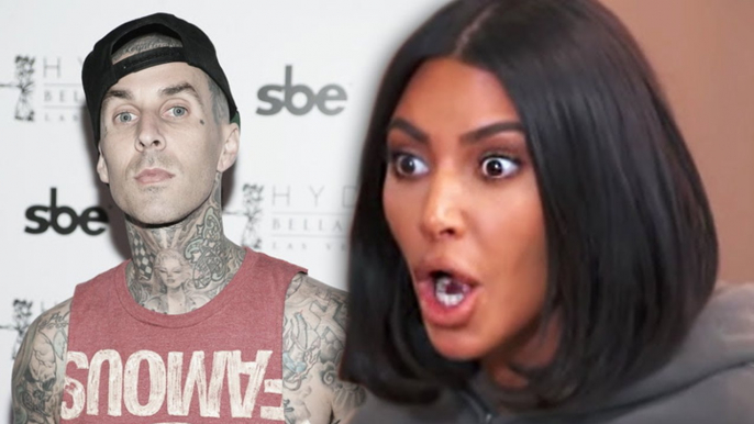 Kim Kardashian slams Travis Barker Hook Up Rumors