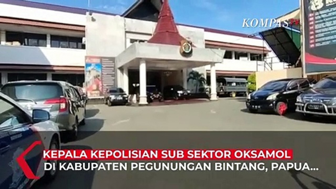 Penjelasan Lengkap Polisi Gugurnya Kapolsubsektor Oksamol Pegunungan Bintang Papua Diserang OTK