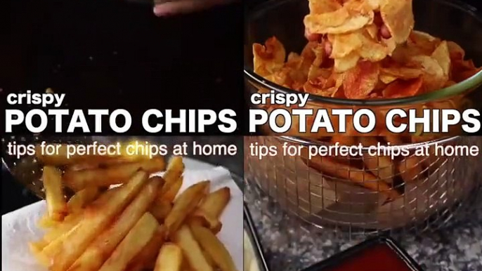 2 Must Try Potato Chips Recipe | Potato Wafers Recipe | French Fries Recipe | Potato Snacks Recipe