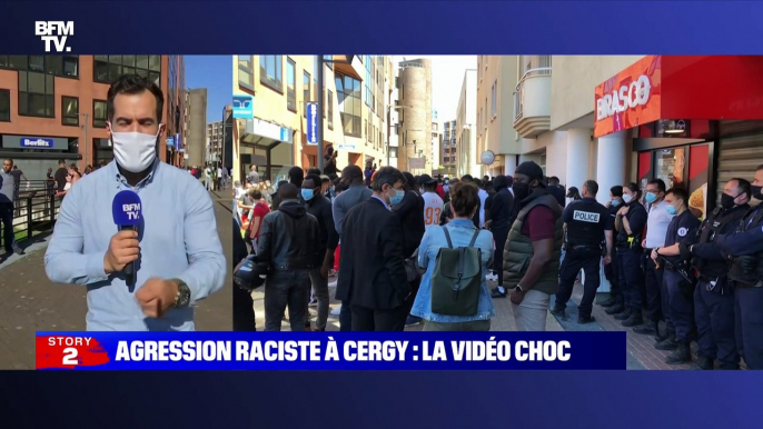 Story 5 : La vidéo choc d'une agression raciste à Cergy - 31/05