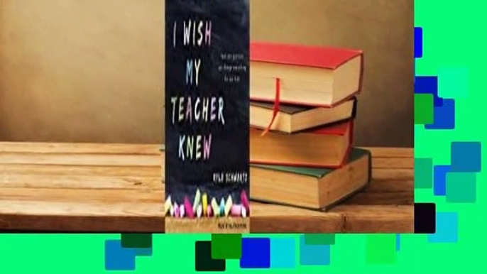 About For Books  I Wish My Teacher Knew: How One Question Can Change Everything for Our Kids  For