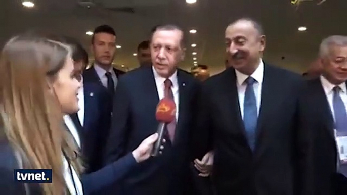 Cumhurbaşkanı Erdoğan ve Aliyev'den 'kardeş' samimiyeti