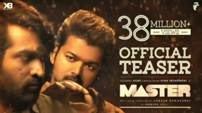 Master - Official Teaser - Thalapathy Vijay - Anirudh Ravichander - Lokesh Kanagaraj