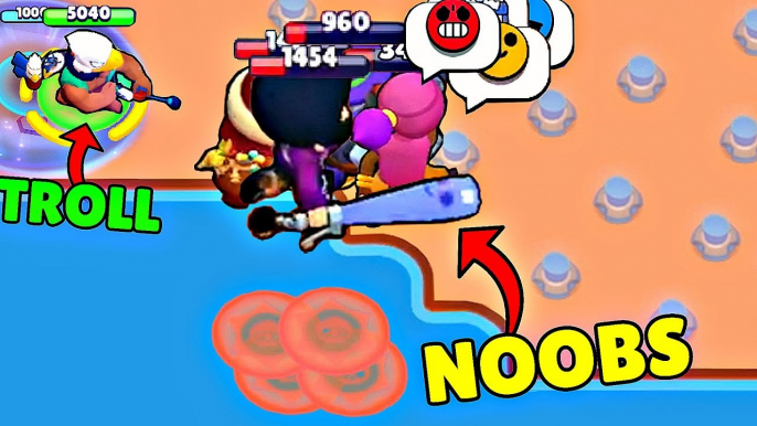 10 IQ NOOBS vs 300 IQ BO TROLL! Brawl Stars Wins & Fails #205