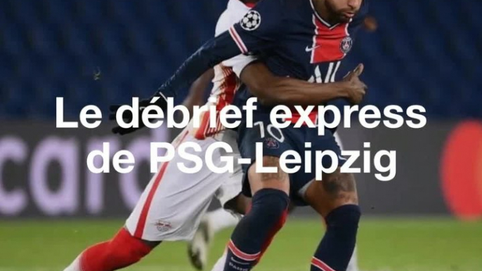 Ligue des Champions: Le débrief express de PSG-Leipzig