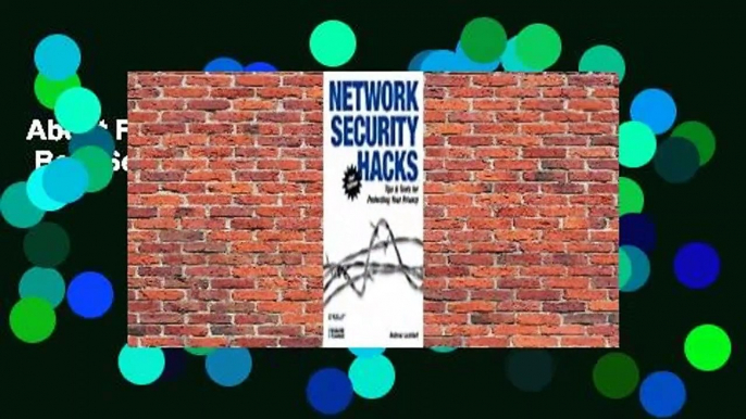 About For Books  Network Security Hacks  Best Sellers Rank : #2