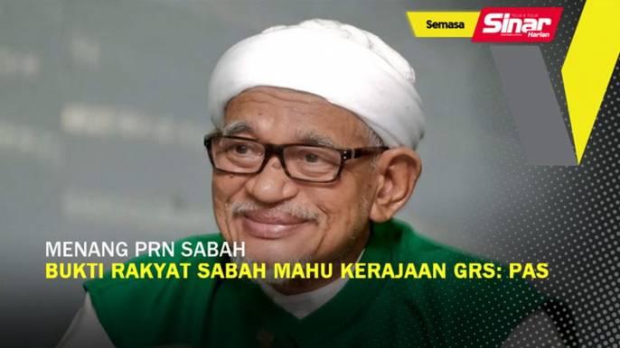 Menang PRN, bukti rakyat Sabah mahu kerajaan GRS: Pas