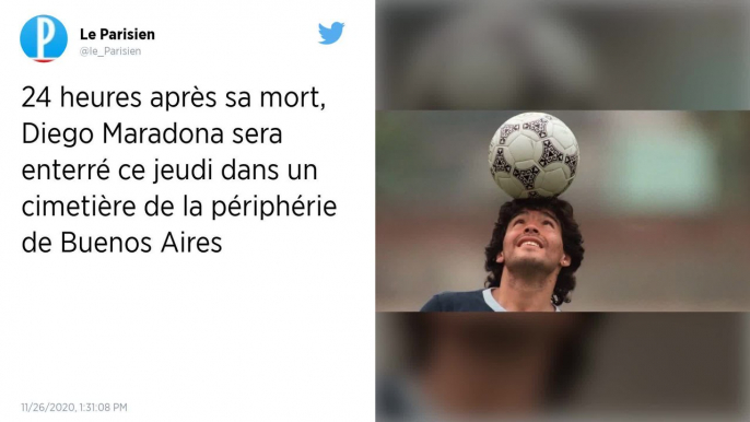 Veillée funèbre en Argentine, chants à Naples, la planète pleure Maradona